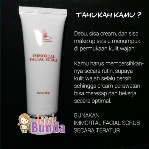 FACIAL SCRUB IMMORTAL ORIGINAL