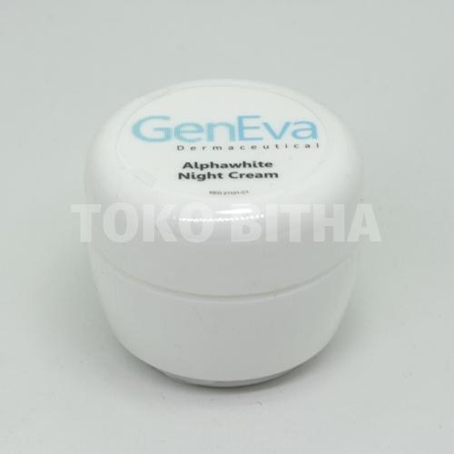 CREAM MALAM ALPHA WHITE NIGHT CREAM GENEVA
