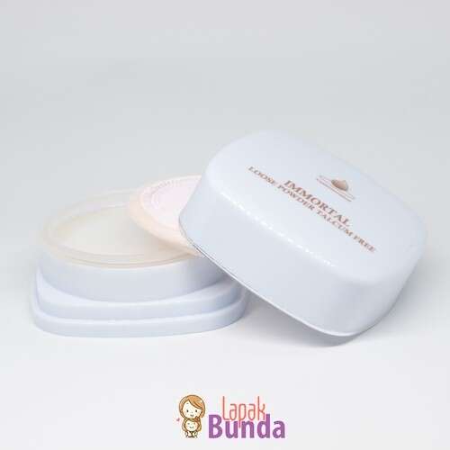 IMMORTAL LOOSE POWDER TALCUM FREE BEDAK TABUR
