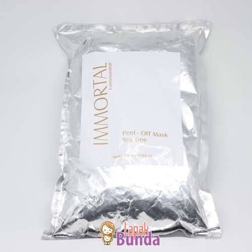 IMMORTAL MASKER PEEL OFF TEA TREE ANTI ACNE 500 GR