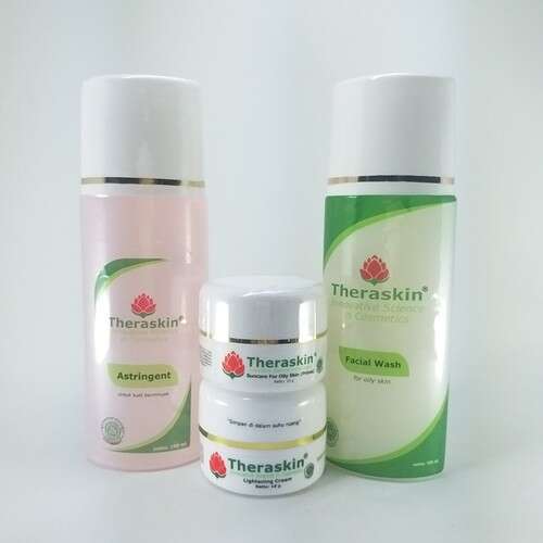 THERASKIN PAKET WHITENING OILY SKIN