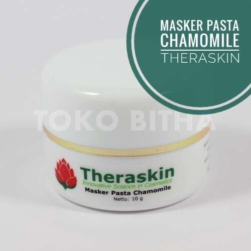THERASKIN CHAMMOMILE MASK MASKER PELEMBAB DAN ANTI AGING SIAP PAKAI