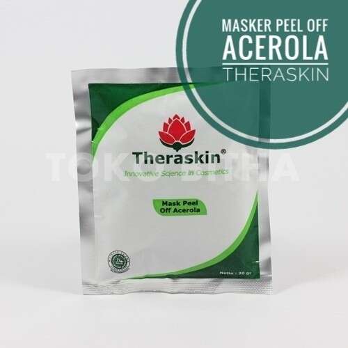 THERASKIN MASKER PEEL OFF ACEROLA PENGENCANG DAN PENCERAH