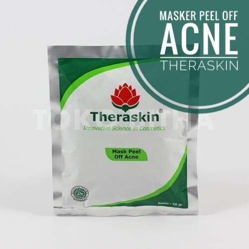 THERASKIN MASKER PEEL OFF ACNE UNTUK WAJAH BERJERAWAT