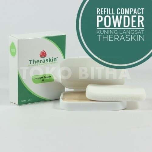 THERASKIN REFILL COMPACT POWDER ISI BEDAK PADAT