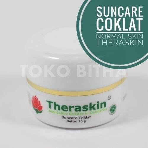 THERASKIN SUNCARE COKLAT NORMAL SPF30 WARNA COKLAT UNTUK PERLINDUNGAN KULIT NORMAL DARI UV MATAHARI