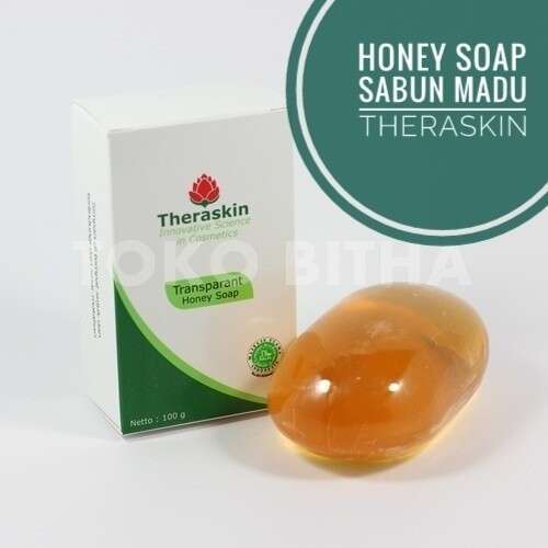 THERASKIN TRANSPARANT HONEY SOAP SABUN PELEMBAB TUBUH