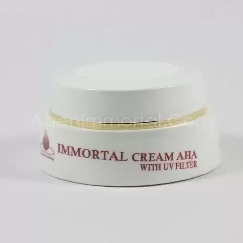IMMORTAL AHA CREAM UV FILTER