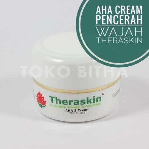THERASKIN AHA CREAM CREAM PENCERAH AHA UNTUK MENCERAHKAN DAN MERATAKAN WARNA KULIT