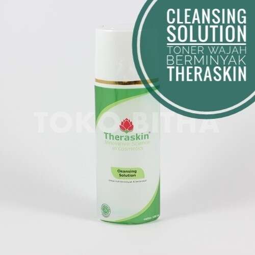 THERASKIN CLEANSING SOLUTION PEMBERSIH WAJAH YANG AMAN TANPA RESIKO JERAWATAN