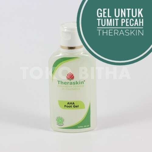 CREAM TUMIT PECAH KAKI PECAH THERASKIN AHA FOOT GEL MENGHALUSKAN DAN MENGHILANGKAN TUMIT RETAK
