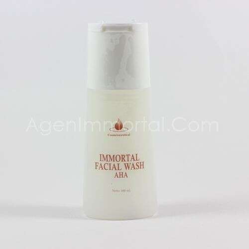 IMMORTAL FACIAL WASH AHA