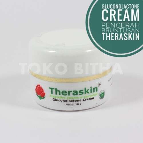 THERASKIN GLUCONOLACTONE CREAM CREAM PENCERAH DAN MENGHILANGKAN BRUNTUSAN
