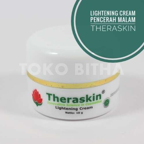THERASKIN LIGHTENING CREAM PENCERAH MALAM