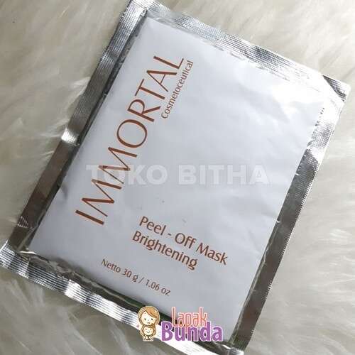MASKER PEEL OFF BRIGHTENING IMMORTAL