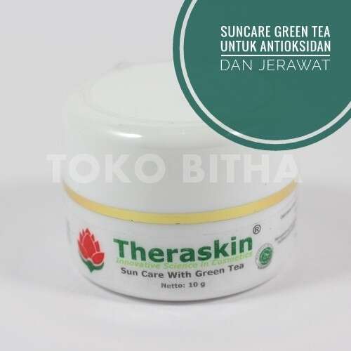 THERASKIN SUNCARE GREEN TEA PROTEKSI UV DETOKSIFIKASI DAN MENCEGAH JERAWAT
