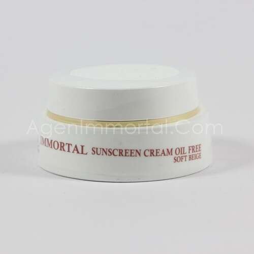 Immortal Sunscreen Cream Oily Soft Beige