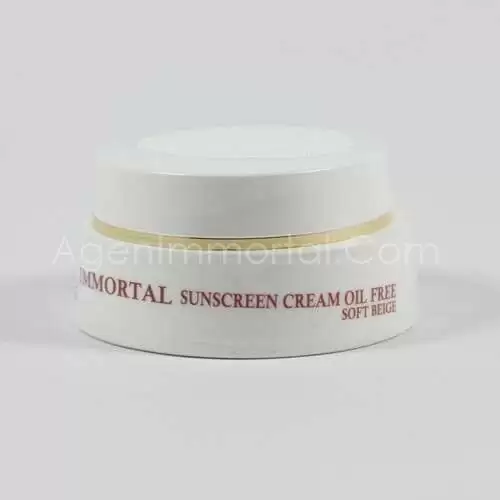 Immortal Sunscreen Cream Oily Soft Beige
