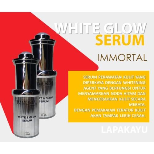WHITE GLOW SERUM IMMORTAL SERUM GLOWING