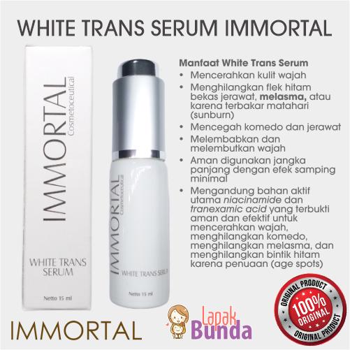 SERUM PENGHILANG FLEK HITAM WHITE TRANS SERUM IMMORTAL