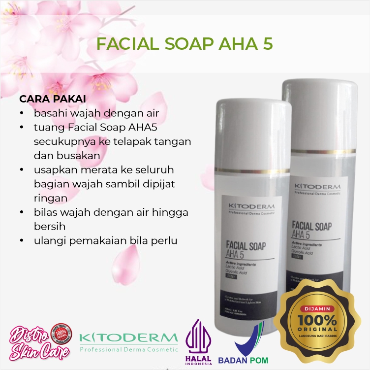 KITODEM FACIAL SOAP AHA 5