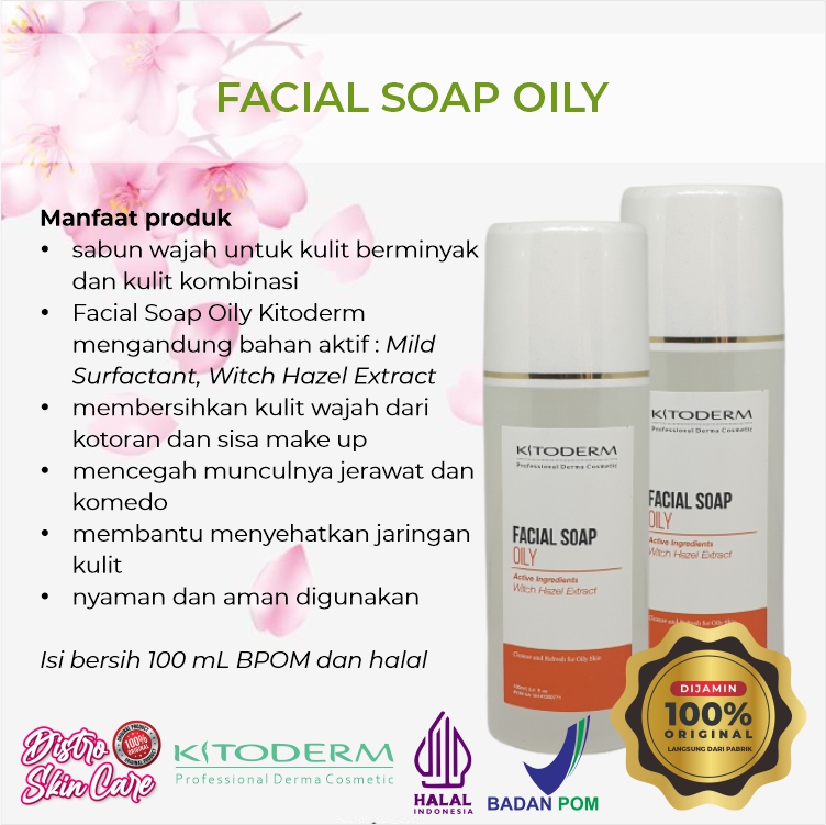 KITODERM FACIAL SOAP OILY