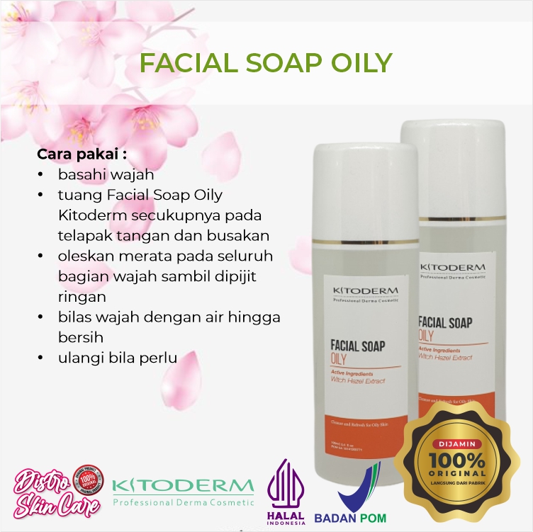 KITODERM FACIAL SOAP OILY 3 KITODERM FACIAL SOAP OILY