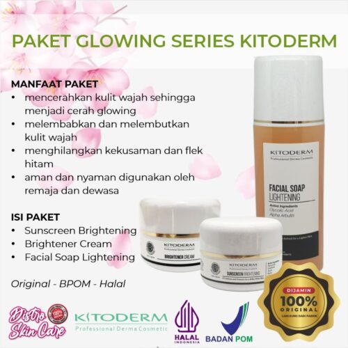 paket glowing series kitoderm