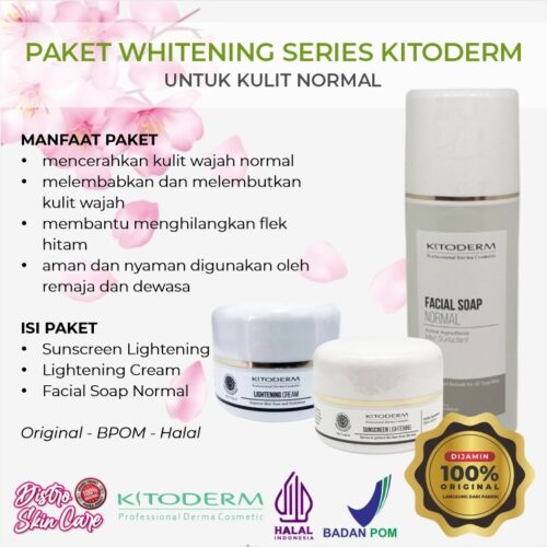 paket whitening normal kitoderm