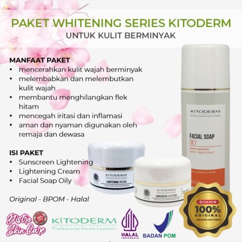 paket whitening oil kitoderm