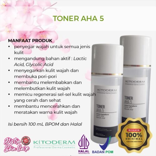 KITODERM TONER AHA 5