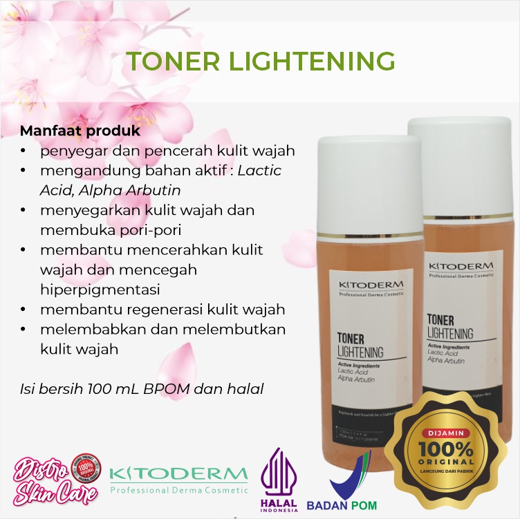 KITODERM TONER LIGHTENING 2 KITODERM TONER LIGHTENING